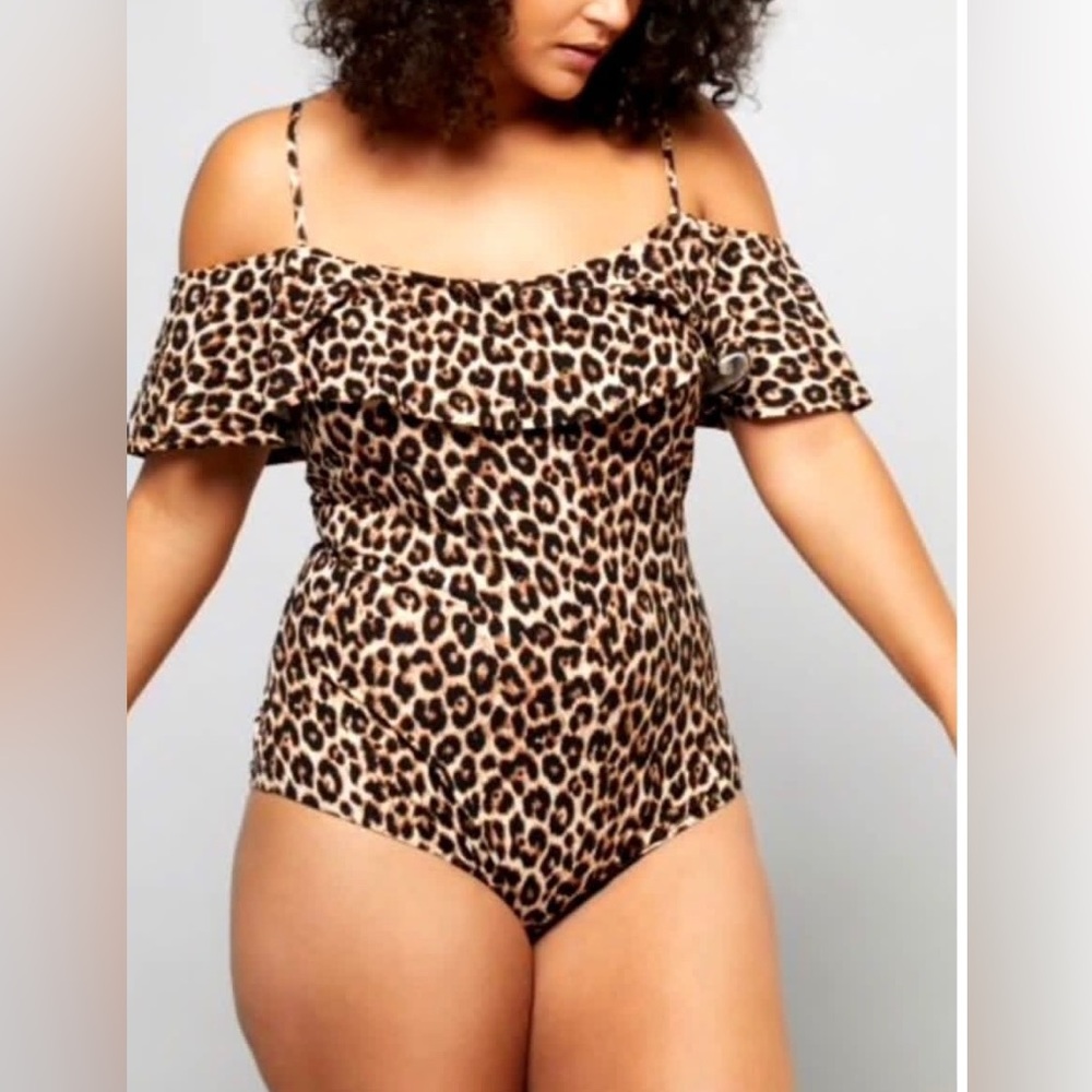 Leopard Print Bodysuit